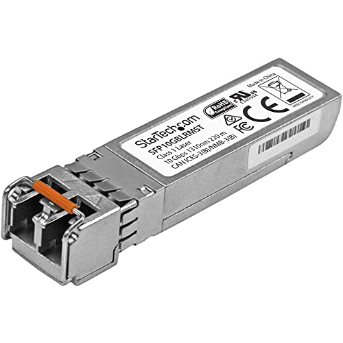 StarTech.com MSA konformes 10 Gigabit Glasfaser SFP+ Transceiver Modul - 10GBase-LRM - MM LC - 220 m von StarTech.com