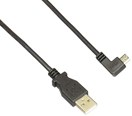 StarTech.com Micro USB Lade/Sync-Kabel - St/St - Micro USB linksgewinkelt - 1m - USB auf Micro USB Ladekabel von StarTech.com