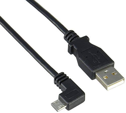 StarTech.com Micro USB Lade- und Sync-Kabel St/St - Links gewinkelt Micro-USB - 0,5m von StarTech