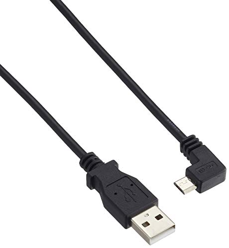 StarTech.com Micro USB Lade- und Sync-Kabel St/St - Rechts gewinkelt Micro-USB - 0,5m von StarTech.com