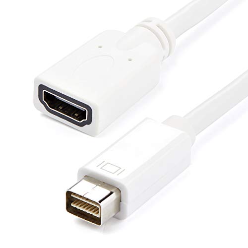 StarTech.com Mini DVI auf HDMI®-Adapter Kabel - Mini DVI (Stecker) (32 pin) zu HDMI (Buchse) (19 pin) - für MacBooks® und iMacs® von StarTech.com