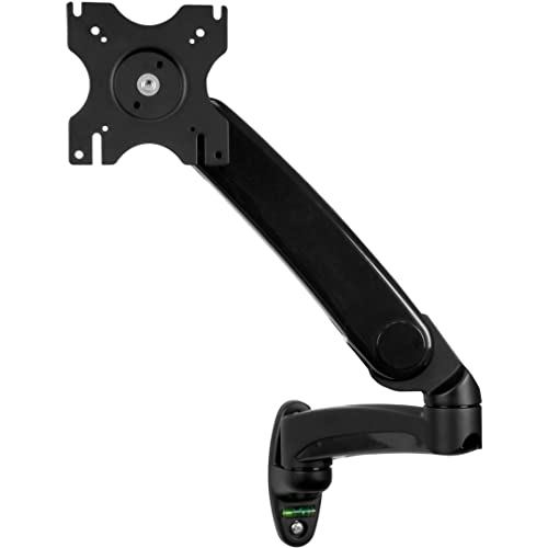 StarTech.com Monitor Arm zur Wandmontage - Vollbeweglich - Einstellbar - Unterstützt Monitore von 12 bis 34 Zoll - VESA-Monitor-Wandhalterung - Schwarz (ARMPIVWALL) von StarTech.com