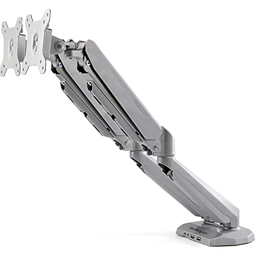 StarTech.com Monitorhalterung (duale Gelenkarme, individuel einstellbar, für 15- bis 32-Zoll-VESA-Monitore) von StarTech.com