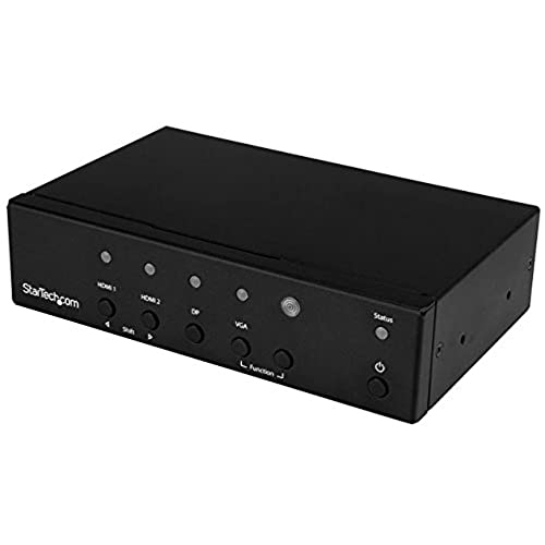 StarTech.com Multi-Input zu HDMI Automatischer Switch und Konverter, DisplayPort, VGA und Dual-HDMI zu HDMI Switch, 4K von StarTech.com