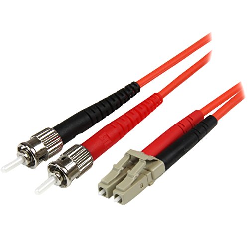 StarTech.com Multimode LC auf ST Glasfaserkabel 5m - LWL / Glasfaser 50/125µ Duplex Patchkabel - Netzwerkkabel LC - ST Orange StarTech.com Multimode LC auf ST Glasfaserkabel 5m - LWL / Glasfaser 50/125µ Duplex Patchkabel - Netzwerkkabel LC - ST Orange von STARTECH.COM