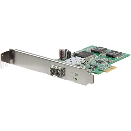 StarTech.com PCI Express Ethernet Gigabit LWL Netzwerkkarte mit offenem SFP - PCIe Glasfaser SFP NIC - Gigabit Ethernet Adapter von StarTech.com