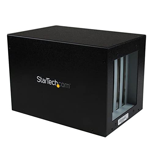 StarTech.com PCI Express Expansion Box Erweiterungsgehäuse 4x PCI Slot Erweiterungsbox - 1 x PCI Express (Stecker) 4 x PCI Slot (Buchse) von StarTech.com