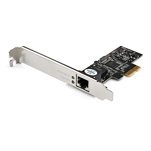 StarTech.com PCI Express Netzwerkkarte (1 Port, 2.5Gbps 2.5GBASE-T, PCIe LAN Adapter Karte) von StarTech.com