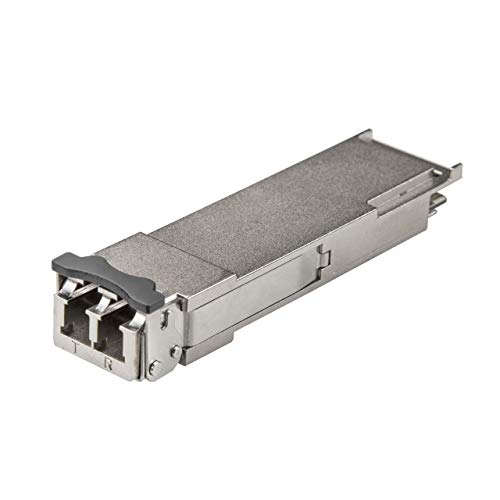 StarTech.com QSFP-40GE-LR4-ST Transceiver Modul (QSFP Module, 40GBase-LR4 Cisco kompatibel, Glasfaser, LC Single Mode mit DDM) von StarTech.com