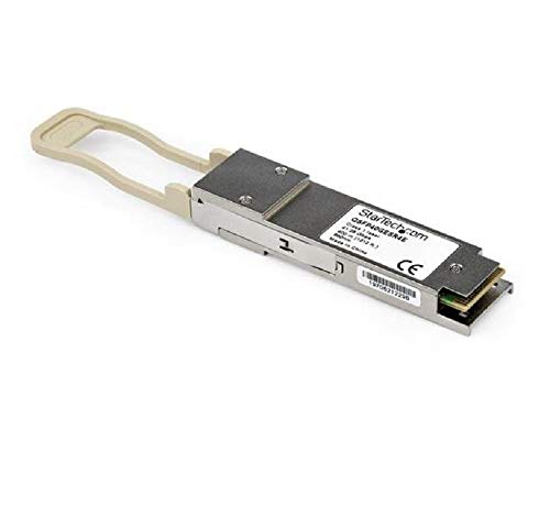 StarTech.com QSFP40GESR4E Transceiver Modul (QSFP Module, 40GBase-SR4 Juniper kompatibel, Glasfaser, 850nm, MPO Multimode mit DDM) von StarTech.com