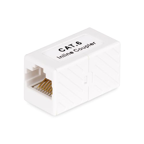 StarTech.com RJ45 Kupplung 5er-Pack, Inline Cat6 Kupplung, Lankabel Verlängerung T568 Stecker (F/F), LAN Kabel Verbinder von StarTech.com