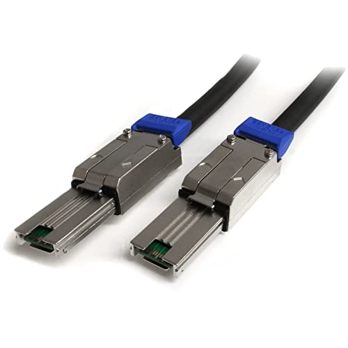 StarTech.com SAS Kabel extern SFF-8088 to SFF-8088 Mini SAS Kabel (26pin) 2m Anschlusskabel - 2 x SFF-8088 (26pin Mini SAS) Plug von StarTech.com