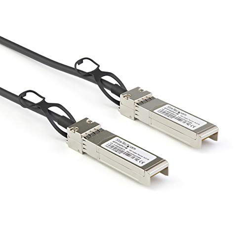 StarTech.com SFP+ Kabel (1 m, 10 GbE, Dell EMC DAC-SFP-10G-1M kompatibles SFP+ Kabel, Passives Kupfer DAC Kabel, Mini-GBIC) von StarTech.com