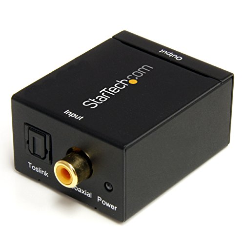 StarTech.com SPDIF Digital Koaxial und Toslink (Optisch) auf Stereo RCA Audio Konverter von StarTech.com