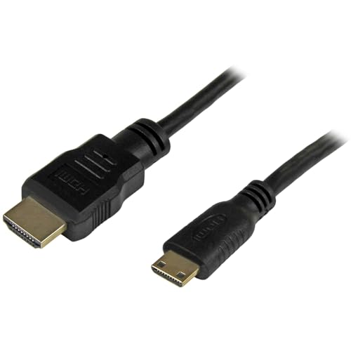 StarTech.com StarTech.com 30cm High-Speed-HDMI-Kabel mit Ethernet, HDMI auf HDMI-Mini, HDMI Typ A (St) / Mini HDMI Typ C (St), vergoldete Kontakte von StarTech.com
