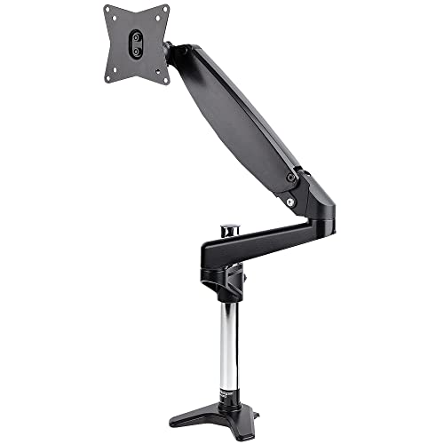 StarTech.com Supporto per Monitor da Scrivania, Braccio per Monitor VESA 32"/49" Ultrawide 8 kg, Staffa Porta Monitor Singolo, Altezza Regolabile/Snodato, Morsetto a C o Vite Passante (ARMPIVOTE2) von StarTech.com