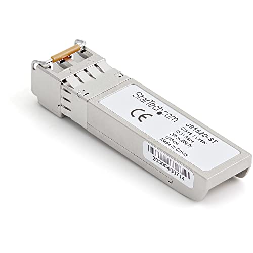 StarTech.com Transceiver Modul (HP JD094B-BX-D kompatibles SFP+ Transceiver Modul, 10 Gbit/s, 10km, Single Mode, Mini-GBIC) von StarTech.com