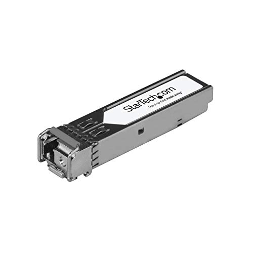 StarTech.com Transceiver Modul (SFP Module, 1000Base-BX40-D Juniper kompatibel, Glasfaser, LC Single Mode mit DDM) von StarTech.com