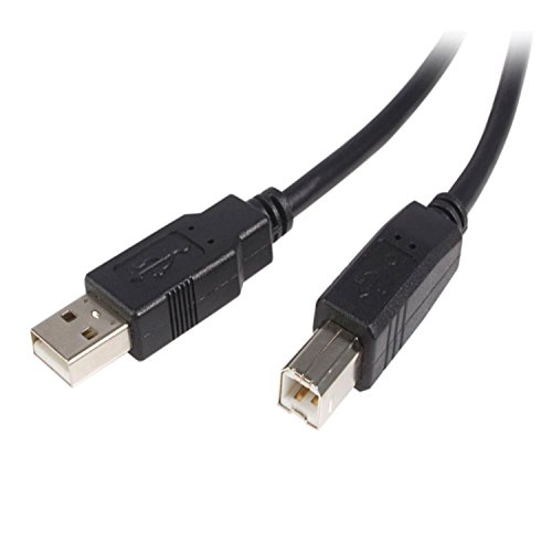 StarTech.com USB 2.0 A auf B Kabel (5m - St/St) Schwarz von StarTech.com