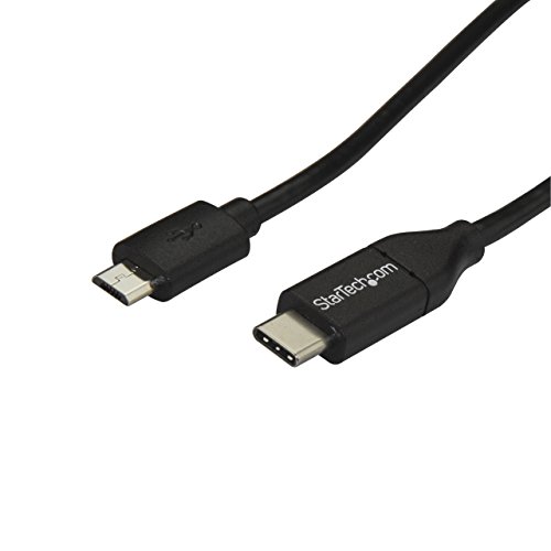StarTech.com USB 2.0 USB-C auf Micro-B Kabel - 1m - USB C zu Micro B Anschlusskabel von StarTech.com