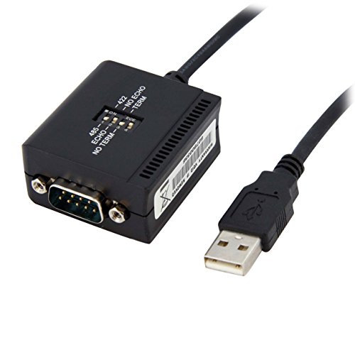 StarTech.com USB 2.0 auf Seriell Adapter Kabel (COM) - USB zu RS422 / 485 Schnittstellen Konverter - Stecker / Stecker 1,80m von StarTech.com