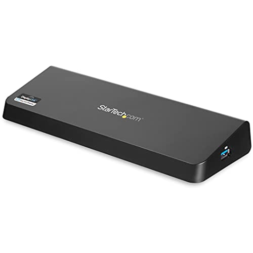 StarTech.com USB 3.0 Dockingstation für zwei Monitore mit HDMI & 4K DisplayPort - USB 3.0 auf 4x USB-A, Ethernet, HDMI und DP - USB Typ A Universal Dockingstation für Mac & Windows (USB3DOCKHDPC) von StarTech.com