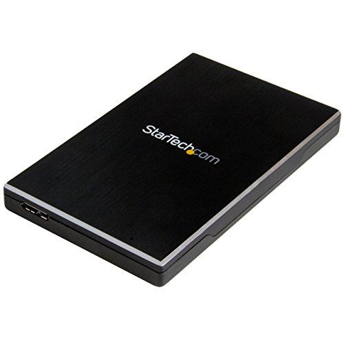 StarTech.com USB 3.1 (10 Gbps) Festplattengehäuse für 2,5" SATA Laufwerke - Gehäuse für SSD/HDD - Aluminium von StarTech.com