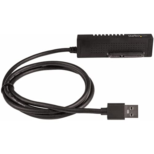 StarTech.com USB 3.1 (10Gbit/s) Adapter Kabel für 2,5" und 3,5" SATA SSD/HDD Laufwerke - Unterstützt SATA III von StarTech.com
