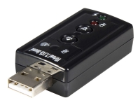 StarTech.com USB Audio Adapter 7.1 - USB Soundkarte extern, 7.1 Kanäle, USB von StarTech.com