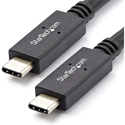 StarTech.com USB-C Kabel mit Power Delivery (5A) - St/St - 1m - USB 3.1 (10Gbit/s) - Zertifiziert - USB 3.1 Typ-C Kabel - USB 3.1 Gen 2 von StarTech.com