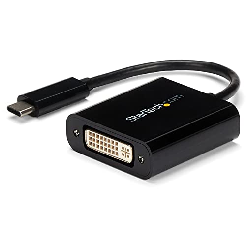 StarTech.com USB-C auf DVI Adapter - USB Type-C DVI Konverter für MacBook, ChromeBook Pixel oder andere USB-C Geräte mit DP über USB C von StarTech.com