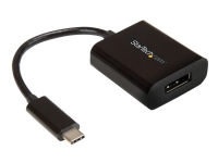 StarTech.com USB-C auf DisplayPort Adapter - 4K 60Hz / 8K 30Hz - USB Typ C zu DP 1.4 HBR2 Adapter Dongle - Kompakter USB-C (DP Alt Modus) Monitor Videokonverter - Thunderbolt 3 kompatibel, USB Typ-C, DisplayPorts ausgang, 3840 x 2160 Pixel von StarTech.com