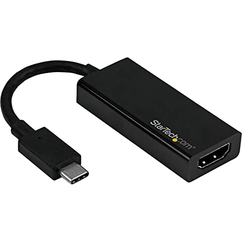StarTech.com USB-C auf HDMI Adapter (USB-C auf HDMI Thunderbolt 3 kompatibel, USB-C auf HDMI-Kabel mit UHD 4K bei 60 Hz) von StarTech.com