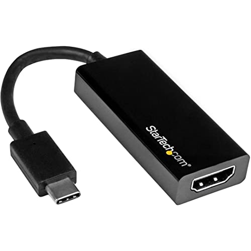 StarTech.com USB-C auf HDMI Adapter - Thunderbolt 3 kompatibel - Schwarz - 4K 30Hz von StarTech.com