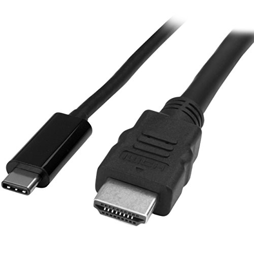 StarTech.com USB C auf HDMI Kabel - 1m - 4K -Thunderbolt 3 kompatibel - USB Typ C zu HDMI Adapter Kabel - Ultra HD 3840x2160 von StarTech.com