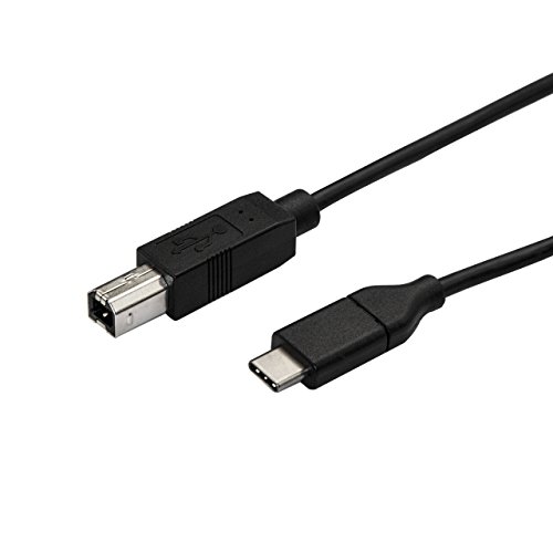 StarTech.com USB-C auf USB-B Druckerkabel - St/St - 0,5m - USB 2.0 - USB C zu USB B Kabel - USB Typ C Druckerkabel StarTech.com USB-C auf USB-B Druckerkabel - St/St - 0,5m - USB 2.0 - USB C zu USB B Kabel - USB Typ C Druckerkabel von StarTech