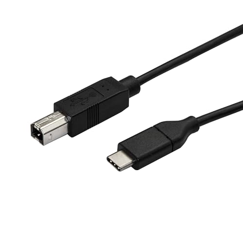 StarTech.com USB-C auf USB-B Druckerkabel - St/St - 3m - USB 2.0 - USB C zu USB B Kabel - USB Typ C Druckerkabel von StarTech.com