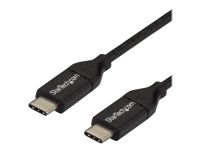 StarTech.com USB-C auf USB-C Kabel - St/St - 3m - USB 2.0, 3 m, USB C, USB C, USB 2.0, 480 Mbit/s, Schwarz von StarTech.com