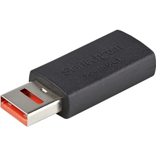 StarTech.com USB-Datenblocker - Secure Charge USB-Schutz - Keine Datenübertragung - Charge/Power-Only-Adapter für Handy/Tablet (USBSCHAAMF) von StarTech.com