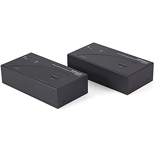 StarTech.com USB Dual VGA KVM Verlängerung bis zu 200m, KVM Extender über Cat5 UTP Netzwerkkabel 2x VGA Buchse, 2x USB Buchse, 1920x1200 von StarTech.com