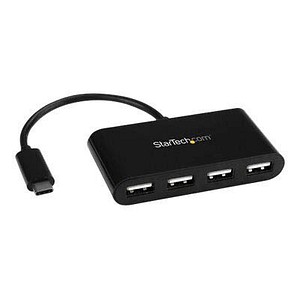 StarTech.com USB-Hub 4-fach schwarz von StarTech.com