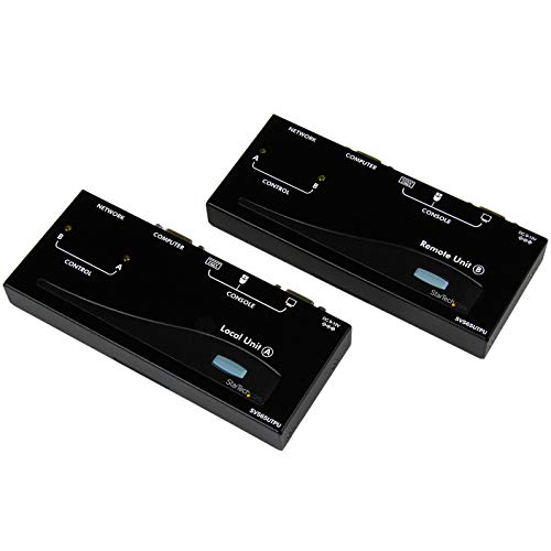 StarTech.com USB VGA KVM Verlängerung bis zu 150m - KVM extender über Cat5 UTP Netzwerkkabel 2x VGA Buchse, 4x USB Stecker von StarTech.com