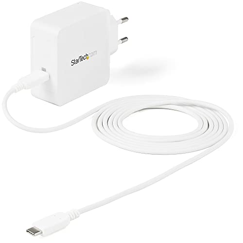 StarTech.com USB Wandladegerät (USB-C™, 1 Port, 60 W power delivery, Netzteil, Kompatibel mit Laptops, Tablets und Telefonen) von StarTech.com