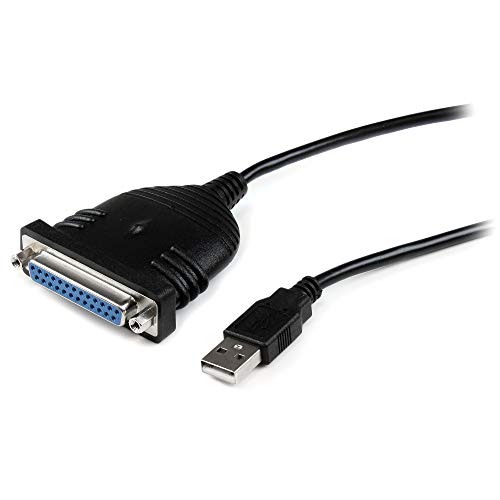 StarTech.com USB auf Parallel Adapter Kabel 1,8m - Centronics / DB25/ IEEE1284 Druckerkabel zu USB - Stecker / Stecker von StarTech.com