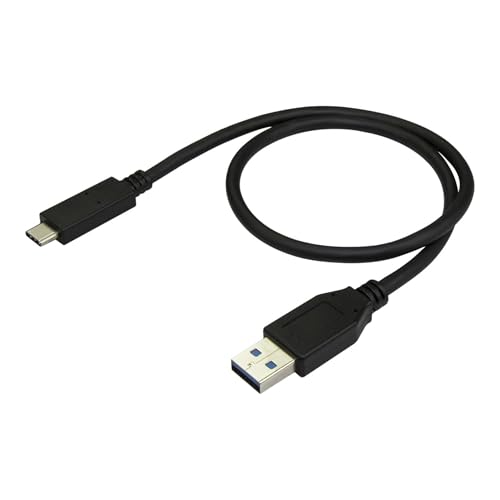 StarTech.com USB auf USB-C Kabel - St/St - 0,5m - USB 3.1(10Gbit/s) - USB A zu USB C Kabel - USB 3.1 Typ C Kabel von StarTech.com