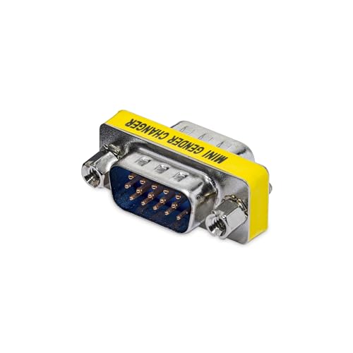 StarTech.com VGA Slimline Gender Changer - Stecker/Stecker - VGA (HD15) Konverter, M/M von StarTech.com