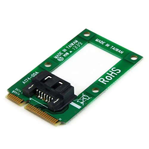 StarTech.com mSATA auf SATA Festplatten / SSD Adapter - Mini Serial-ATA zu SATA Konverter - Festplatten Adapter / Konverter von StarTech.com