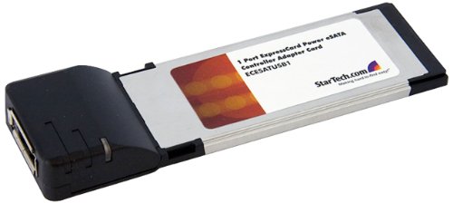 Startech. com Expresscard eSATA Card 1Port – Zubehör (ExpressCard, ExpressCard, SiI3132, 0 – 50 °C, 0, 1, 5, JBOD,-10 – 70 °C) von StarTech.com