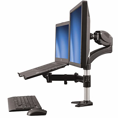 Startech.Com Supporto per Singolo Monitor con Base per Portatile ad Altezza Regolabile One Touch fino a 27" von StarTech.com