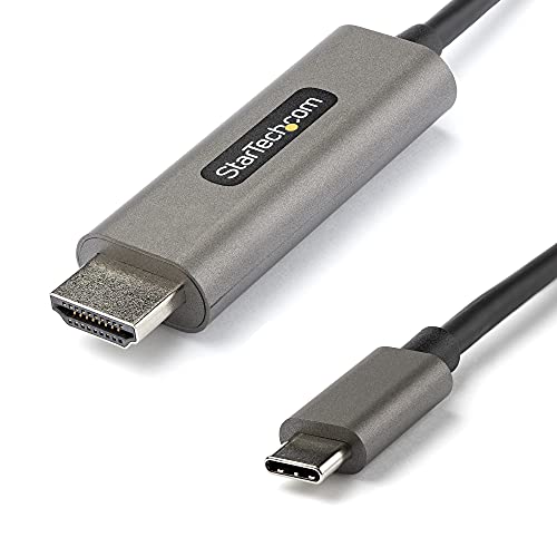 Startech.com 2m USB-C auf HDMI Kabel 4K 60Hz mit HDR10 - Ultra HD Video Adapter Kabel - DP 1.4 Alt Mode HBR3 (CDP2HDMM2MH) von StarTech.com